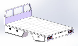 12' Super Duty Flatbed Tray
